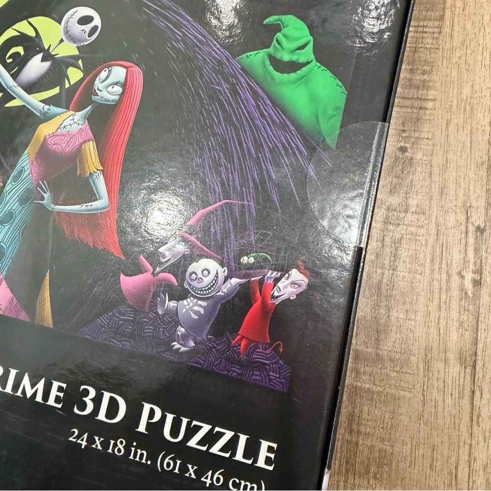 NEW Disney Nightmare Before Christmas 30th Anniversary Prime 3D Puzzle 500pc - Picture 5 of 6